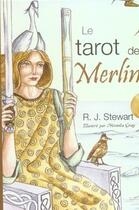 Couverture du livre « Coffret le tarot de Merlin » de R.J. Stewart et M. Gray aux éditions Vega