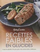 Couverture du livre « Recettes faibles en glucides » de  aux éditions Ada