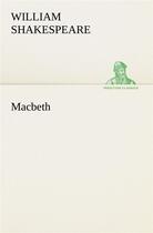 Couverture du livre « Macbeth » de William Shakespeare aux éditions Tredition