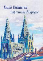 Couverture du livre « Impressions d'Espagne » de Emile Verhaeren aux éditions Casimiro
