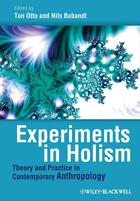 Couverture du livre « Experiments in Holism » de Ton Otto et Nils Bubandt aux éditions Wiley-blackwell