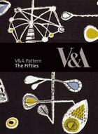 Couverture du livre « V&a patterns: the fifties » de Prichard Sue aux éditions Victoria And Albert Museum