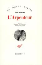 Couverture du livre « L'arpenteur » de John Hopkins aux éditions Gallimard