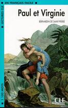 Couverture du livre « Lectures cle francais paul et virginie » de Bernardin De Saint-P aux éditions Cle International