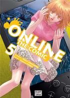 Couverture du livre « Online the comic Tome 5 » de Midori Amagaeru et Tsukasa Kyoka aux éditions Delcourt