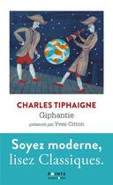 Couverture du livre « Giphantie » de Charles-François Tiphaigne De La Roche aux éditions Points