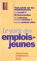 Couverture du livre « Guide des emplois jeunes » de Couder/Fort aux éditions Studyrama