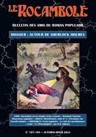 Couverture du livre « LE ROCAMBOLE n°107-108 : Autour de Sherlock Holmes » de Daniel Compère et Assoc. Amis Roman Popu. aux éditions Encrage