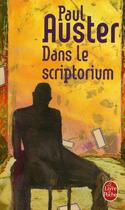 Couverture du livre « Dans le scriptorium » de Paul Auster aux éditions Le Livre De Poche