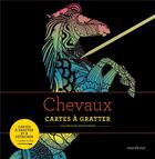 Couverture du livre « Livre à gratter ; chevaux » de  aux éditions Marabout