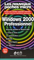 Couverture du livre « Windows 2000 pro.npm » de Vercors Nathalie aux éditions Eyrolles