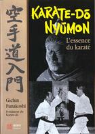 Couverture du livre « L'essence du karaté ; karate-do nyumon » de Gichin Funakoshi aux éditions Budo