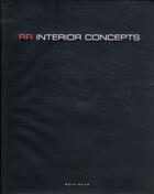 Couverture du livre « RR interior concepts » de Jo Pauwels aux éditions Beta-plus