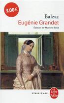 Couverture du livre « Eugénie Grandet » de Honoré De Balzac aux éditions Le Livre De Poche
