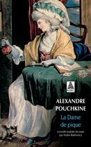 Couverture du livre « La dame de pique » de Alexandre Pouchkine aux éditions Actes Sud