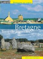 Couverture du livre « Bretagne ; terre de légendes » de Sebastien Recouvrance aux éditions Gisserot