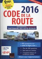 Couverture du livre « Code de la route (édition 2016) » de  aux éditions Toucan
