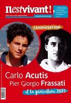 Couverture du livre « Il est vivant Tome 366 : N°366 - Carlo et Pier Giorgio : des figures inspirantes pour les jeunes - Janvier / Février / Mars 2025 » de De Louvencourt L. aux éditions Il Est Vivant