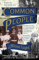 Couverture du livre « Common People » de Alison Light aux éditions Adult Pbs