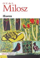 Couverture du livre « Oeuvres » de O. V. De L. Milosz aux éditions Gallimard