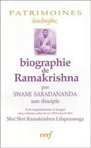 Couverture du livre « Biographie de Ramakrishna » de Swani Saradananda aux éditions Cerf