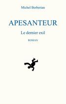 Couverture du livre « Apesanteur : le dernier exil » de Michel Berberian aux éditions Books On Demand