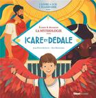 Couverture du livre « Livre cd la mythologie - icare et dedale » de Kerloc H Jean Pierre aux éditions Glenat Jeunesse