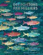 Couverture du livre « Des poissons par milliers ; avec de la dorure et de l'embossage en couverture » de Britta Teckentrup et Katie Haworth aux éditions Kimane