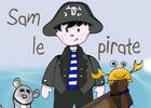 Couverture du livre « Sam le pirate » de Katym aux éditions Mk67