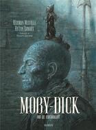 Couverture du livre « Moby Dick ou le cachalot » de Herman Melville et Anton Lomaev aux éditions Sarbacane