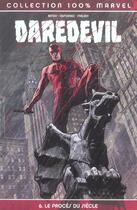 Couverture du livre « Daredevil t.6 : le procès du siècle » de Brian Michael Bendis aux éditions Panini