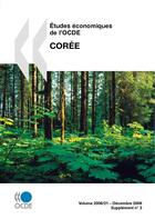 Couverture du livre « Études économiques de l'OCDE : Corée 2008 » de  aux éditions Epagine