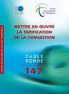 Couverture du livre « Mettre en oeuvre la tarification de la congestion » de  aux éditions Ocde