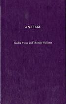 Couverture du livre « Anselm » de Thomas Williams aux éditions Oxford University Press Usa