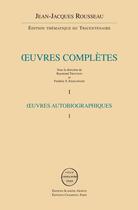 Couverture du livre « Oeuvres complètes » de Jean-Jacques Rousseau aux éditions Slatkine