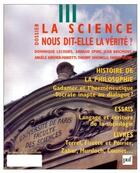 Couverture du livre « La sciences nous dit-elle la vérité ? » de  aux éditions Puf