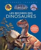 Couverture du livre « Les records des dinosaures » de Romain Amiot aux éditions Fleurus