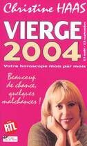 Couverture du livre « Vierge 2004 » de Christine Haas aux éditions Hors Collection