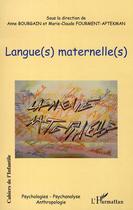 Couverture du livre « Langue(s) maternelle(s) » de Bourgain-Wattiau A. aux éditions L'harmattan