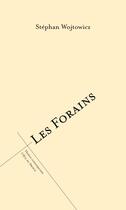 Couverture du livre « Les forains » de Stephan Wojtowicz aux éditions L'oeil Du Prince