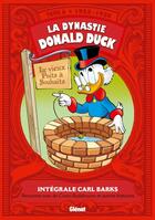 Couverture du livre « La dynastie Donald Duck : Intégrale vol.6 : 1955-1956 ; rencontre avec les Cracs-Badaboums et autres histoires » de Carl Barks aux éditions Glenat