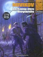 Couverture du livre « Novikov t.2 ; le sang des boyards » de Patrick Weber et Bruno Brindisi aux éditions Humanoides Associes