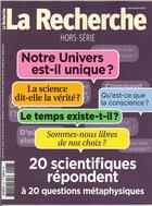 Couverture du livre « La recherche hs n 27 20 scientifiques repondent 2018 » de  aux éditions La Recherche
