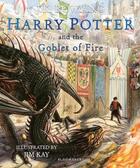 Couverture du livre « HARRY POTTER AND THE GOBLET OF FIRE - ILLUSTRATED EDITION » de J. K. Rowling aux éditions Bloomsbury