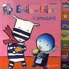 Couverture du livre « Émile et lilou s'amusent » de P Romeo aux éditions Le Livre De Poche Jeunesse