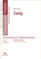 Couverture du livre « Zadig » de Voltaire aux éditions Hatier