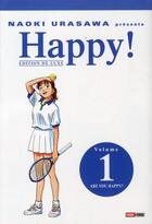 Couverture du livre « Happy ! édition de luxe Tome 1 : are you happy ? » de Naoki Urasawa aux éditions Panini