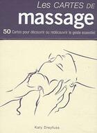 Couverture du livre « Coffret les cartes de massage » de Katy Dreyfuss aux éditions Guy Trédaniel