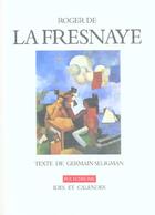 Couverture du livre « Roger de la fresnaye » de Germain Seligman aux éditions Ides Et Calendes