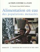 Couverture du livre « Alimentation en eau des populations menacées » de Jean-Michel Vouillamoz et Eric Drouart aux éditions Hermann